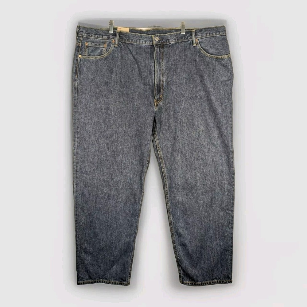 Levi's 550 Relaxed Fit Jeans Mens 52x32 Blue Tapered Leg Big & Tall NWT - Picture 1 of 12